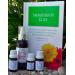 Aromatherapy book, massage oil & essential oils