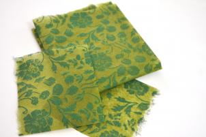 Gift Paper Green silk design