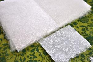 Gift Paper silk floral design